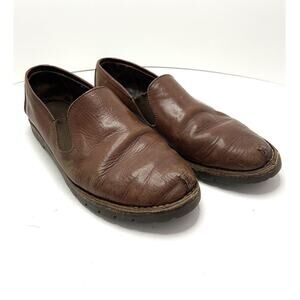 Cole Haan Country Women's Brown Leather Slip-On Loafer Size 8 N Comfort